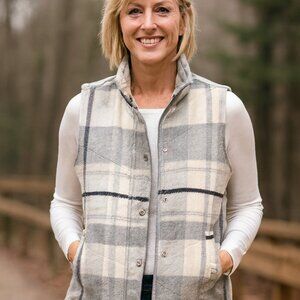 Vintage Red Quilted Vest – 23 Plus